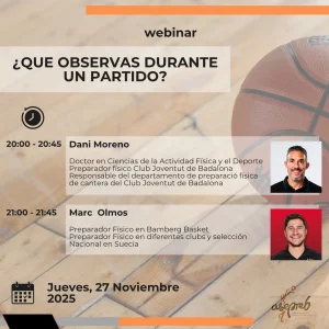 Webinar ¿Qué observas durante un Partido?